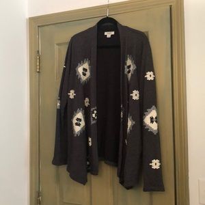 Lucky brown cardigan
